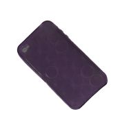 Promisemobile.ru: купить Чехол силиконовый Apple iPhone 4 серия "круги" <фиолетовый>, продажа Чехол силиконовый Apple iPhone 4 серия "круги" <фиолетовый>