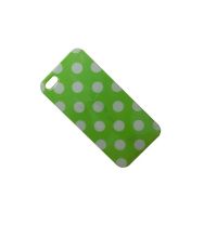 Promisemobile.ru: купить Чехол Apple iPhone 5/5s силиконовый "Горошек" <зелено-белый>, продажа Чехол Apple iPhone 5/5s силиконовый "Горошек" <зелено-белый>