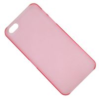 Чехол для Apple iPhone 5/5s задняя крышка пластик <прозрачно-розовый> ― Оптовый PromiseMobile