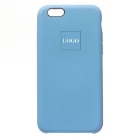 Чехол для Apple iPhone 6, iPhone 6s силиконовый Soft Touch <голубой> (премиум) ― Оптовый PromiseMobile