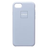 Чехол для Apple iPhone 7, 8, SE 2020, SE 2022 силиконовый Soft Touch <пастельный синий> (премиум) ― Оптовый PromiseMobile