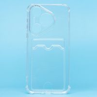 Чехол для Huawei Pura 70 (ADY-LX9) силиконовый с картхолдером №2 <прозрачный> ― Оптовый PromiseMobile