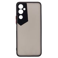 Чехол для Tecno Pova Neo 2 (LG6n) пластиковый с окантовкой <черный> ― Оптовый PromiseMobile