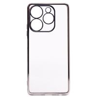 Чехол для Tecno Spark 10 Pro (KI7) силиконовый ультратонкий Pilot <серебристый> ― Оптовый PromiseMobile