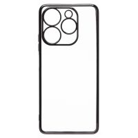 Чехол для Tecno Spark 10 Pro (KI7) силиконовый ультратонкий Pilot <черный> ― Оптовый PromiseMobile