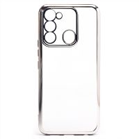 Чехол для Tecno Spark 8C (KG5n), Spark Go 2022 (KG5m) силиконовый ультратонкий Pilot <серебристый> ― Оптовый PromiseMobile