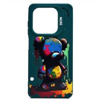 Чехол для Tecno Spark Go 2024 (BG6) силиконовый (рис. 335/медведь) <темно-зеленый> ― Оптовый PromiseMobile