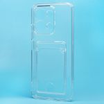 Чехол для Xiaomi Redmi 15C (25078RA3EY) силиконовый с картхолдером №2 <прозрачный>
