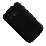 Чехол для HTC Desire C задняя крышка пластиковый прорезиненный Moshi Case Soft Touch <черный>