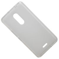 Чехол для Alcatel OT 9008D (A3 XL) силиконовый матовый <бело-прозрачный> ― Оптовый PromiseMobile