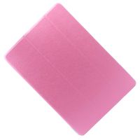 Чехол для Apple iPad Pro 12.9 (2018) пластик прозрачный + смарт панель <розовый> ― Оптовый PromiseMobile