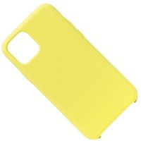 Чехол для Apple iPhone 11 Pro Max силиконовый Soft Touch <желтый> ― Оптовый PromiseMobile