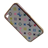 Promisemobile.ru: купить Чехол Apple iPhone 4/4s пластиковый с кож.вставками Louis Vuitton <белый>, продажа Чехол Apple iPhone 4/4s пластиковый с кож.вставками Louis Vuitton <белый>