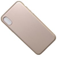 Чехол для Apple iPhone X, iPhone Xs задняя крышка пластик <золотой> ― Оптовый PromiseMobile