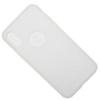 Чехол для Apple iPhone X, iPhone Xs силиконовый матовый тонкий <белый> ― Оптовый PromiseMobile