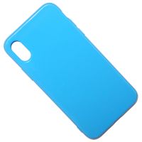 Чехол для Apple iPhone X, iPhone Xs силиконовый Juicy <синий> ― Оптовый PromiseMobile