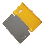 Чехол для HTC Butterfly S (901e/901s) флип боковой пластик-кожзам Nillkin Fresh <желтый>