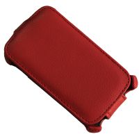 Promisemobile.ru: купить Чехол HTC Desire 200 флип кожзам №1 <красный>, продажа Чехол HTC Desire 200 флип кожзам №1 <красный>