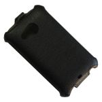Чехол для HTC Desire 200 флип кожзам №1 <черный>