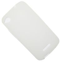 Чехол для HTC Desire 320 силиконовый матовый <белый> ― Оптовый PromiseMobile