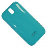 Чехол для HTC Desire 608T задняя крышка пластик лакированный SGP Case Ultra Slider <голубой>