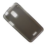 Чехол для HTC J (Z321e) силиконовый матовый <серый>