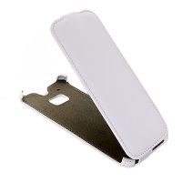 Promisemobile.ru: купить Чехол HTC One 2 флип кожзам №1 <белый>, продажа Чехол HTC One 2 флип кожзам №1 <белый>