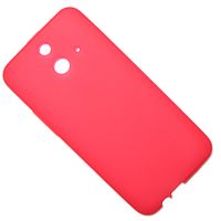 Чехол для HTC One E8 силиконовый матовый <красный> ― Оптовый PromiseMobile