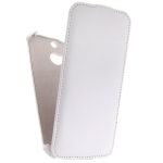 Чехол для HTC One M8s флип кожзам №1 <белый>