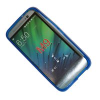Чехол для HTC One M9 силиконовый матовый <синий> ― Оптовый PromiseMobile