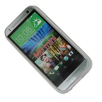 Чехол для HTC One Mini 2 силиконовый матовый <белый> ― Оптовый PromiseMobile