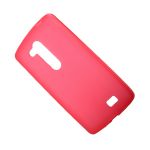 Чехол для LG D295 (L Fino) силиконовый матовый <красный>