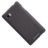 Promisemobile.ru: купить Чехол Lenovo K910 задняя крышка пластик ребристый Nillkin <коричневый>, продажа Чехол Lenovo K910 задняя крышка пластик ребристый Nillkin <коричневый>