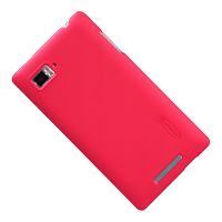 Promisemobile.ru: купить Чехол Lenovo K910 задняя крышка пластик ребристый Nillkin <красный>, продажа Чехол Lenovo K910 задняя крышка пластик ребристый Nillkin <красный>