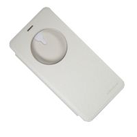 Чехол для Meizu MX6 (M685H) флип боковой пластик-кожзам с окошком Nillkin Sparkle <белый> ― Оптовый PromiseMobile