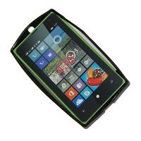 Чехол для Microsoft 435 Lumia Dual Sim силиконовый матовый <черный> ― Оптовый PromiseMobile