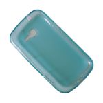 Чехол для Samsung S7570, S7572 (Galaxy Trend II Duos) силиконовый матовый <голубой>
