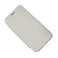 Чехол для Samsung SM-J200F (Galaxy J2) флип боковой пластик-кожзам Nillkin Sparkle <белый> ― Оптовый PromiseMobile
