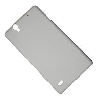 Чехол для Sony E5303, E5333 (Xperia C4) задняя крышка пластик ребристый Nillkin <белый> ― Оптовый PromiseMobile