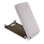 Чехол для Sony ST27 (Xperia Go) флип кожзам №1 <белый>