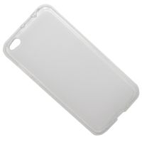 Чехол для Xiaomi Mi5c силиконовый матовый <бело-прозрачный> ― Оптовый PromiseMobile