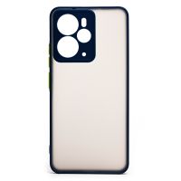 Чехол для Realme 14 5G (RMX5070) пластиковый с окантовкой <темно-синий> ― Оптовый PromiseMobile