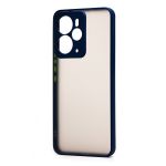Чехол для Realme 14 5G (RMX5070) пластиковый с окантовкой <темно-синий>