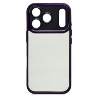 Чехол для Apple iPhone 17 Pro пластиковый с закрытой камерой №2 <пурпурный> ― Оптовый PromiseMobile
