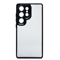 Чехол для Samsung SM-S938B (Galaxy S25 Ultra) пластиковый с закрытой камерой №2 <черный> ― Оптовый PromiseMobile