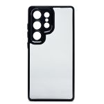 Чехол для Samsung SM-S938B (Galaxy S25 Ultra) пластиковый с закрытой камерой №2 <черный>