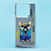 Чехол для Xiaomi Redmi Note 13 Pro 5G (2312DRA50C) силиконовый (рис. 092/собака) <прозрачный> ― Оптовый PromiseMobile