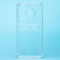 Чехол для Huawei Pura 80 (HED-LX9) силиконовый с картхолдером №2 <прозрачный> ― Оптовый PromiseMobile
