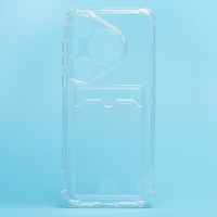 Чехол для Huawei Pura 70 Pro (HBN-LX9) силиконовый с картхолдером <прозрачный> ― Оптовый PromiseMobile