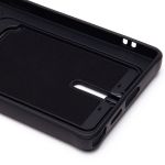 Чехол для Samsung SM-S938B (Galaxy S25 Ultra) силиконовый с картхолдером №4 <черный>